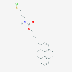 molecular formula C24H24ClNO2Si B14289245 CID 71338036 CAS No. 114072-01-4