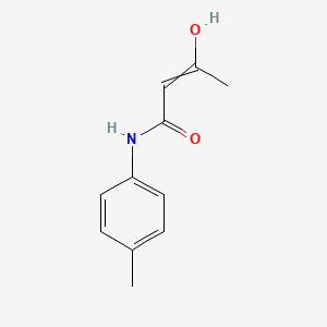 3-hydroxy-N-(4-methylphenyl)but-2-enamide