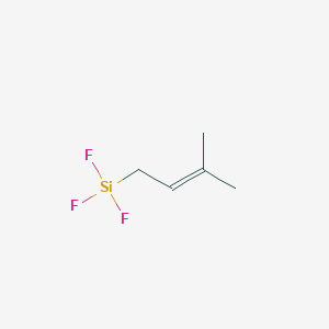 Silane, trifluoro(3-methyl-2-butenyl)-