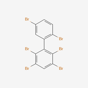 1,1'-Biphenyl, 2,2',3,5,5',6-hexabromo-