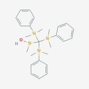 molecular formula C26H37OSi4 B14289271 CID 78061094 