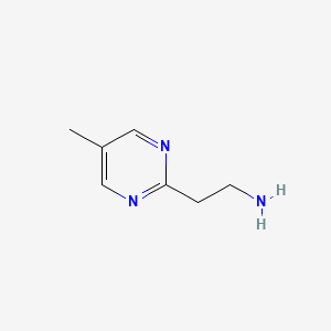 B1428931 2-(5-Methylpyrimidin-2-yl)ethan-1-amine CAS No. 933682-87-2
