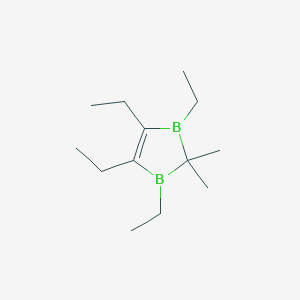 1,3,4,5-Tetraethyl-2,2-dimethyl-2,3-dihydro-1H-1,3-diborole