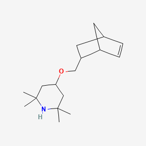 4-[(Bicyclo[2.2.1]hept-5-en-2-yl)methoxy]-2,2,6,6-tetramethylpiperidine