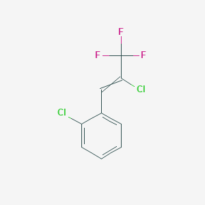 Benzene, 1-chloro-2-(2-chloro-3,3,3-trifluoro-1-propenyl)-