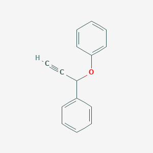 (1-Phenoxyprop-2-yn-1-yl)benzene