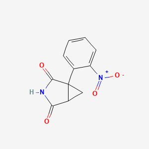 1-(2-Nitrophenyl)-3-azabicyclo[3.1.0]hexane-2,4-dione