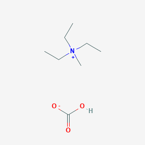 hydrogen carbonate;triethyl(methyl)azanium