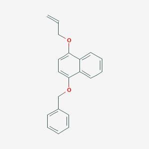 1-(Benzyloxy)-4-[(prop-2-en-1-yl)oxy]naphthalene