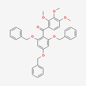 (2,3,4-Trimethoxyphenyl)[2,4,6-tris(benzyloxy)phenyl]methanone