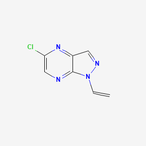 5-Chloro-1-ethenyl-1H-pyrazolo[3,4-b]pyrazine