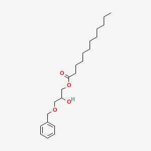 3-(Benzyloxy)-2-hydroxypropyl dodecanoate