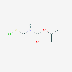 Propan-2-yl [(chlorosulfanyl)methyl]carbamate