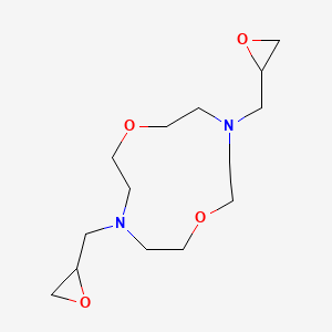 4,10-Bis[(oxiran-2-yl)methyl]-1,7-dioxa-4,10-diazacyclododecane