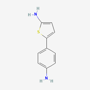 5-(4-Aminophenyl)thiophen-2-amine