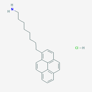 8-Pyren-1-yloctan-1-amine;hydrochloride