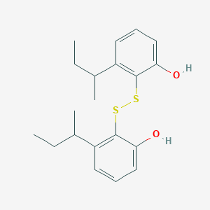 2,2'-Disulfanediylbis[3-(butan-2-yl)phenol]