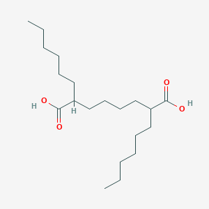 2,7-Dihexyloctanedioic acid