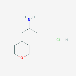 molecular formula C8H18ClNO B1429020 1-(氧杂环丁基)丙烷-2-胺盐酸盐 CAS No. 857177-23-2