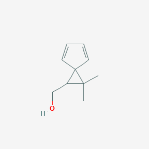 (2,2-Dimethylspiro[2.4]hepta-4,6-dien-1-yl)methanol