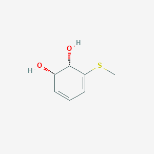 (1S,2S)-3-methylsulfanylcyclohexa-3,5-diene-1,2-diol