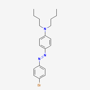 4-[(E)-(4-Bromophenyl)diazenyl]-N,N-dibutylaniline