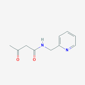 3-Oxo-N-[(pyridin-2-yl)methyl]butanamide