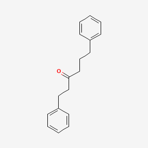 molecular formula C18H20O B14290470 3-Hexanone, 1,6-diphenyl- CAS No. 116628-22-9