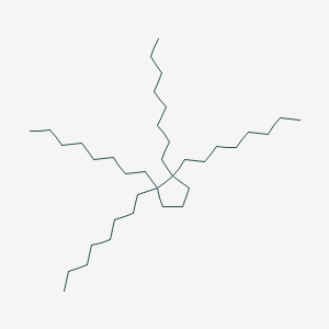 1,1,2,2-Tetraoctylcyclopentane