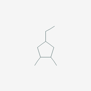 4-Ethyl-1,2-dimethylcyclopentane