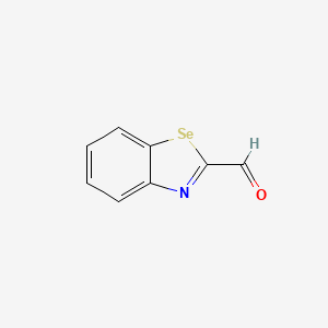 1,3-Benzoselenazole-2-carbaldehyde