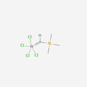 Tetrachloro[(trimethylsilyl)methylidene]tungsten