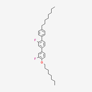 2-Fluoro-4-(3-fluoro-4-octoxyphenyl)-1-(4-octylphenyl)benzene