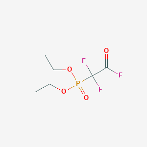 molecular formula C6H10F3O4P B14290672 Diethyl (1,1,2-trifluoro-2-oxoethyl)phosphonate CAS No. 113161-61-8