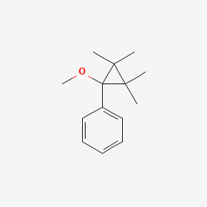 (1-Methoxy-2,2,3,3-tetramethylcyclopropyl)benzene