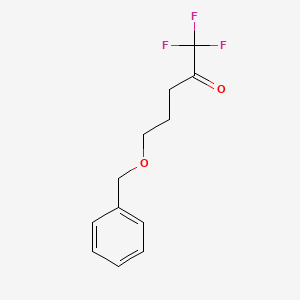 2-Pentanone, 1,1,1-trifluoro-5-(phenylmethoxy)-