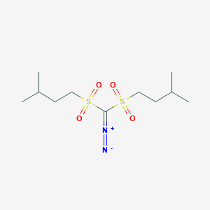 1-[Diazo(3-methylbutane-1-sulfonyl)methanesulfonyl]-3-methylbutane