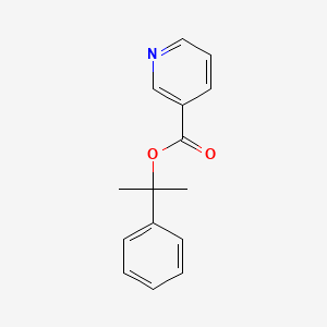 2-Phenylpropan-2-yl pyridine-3-carboxylate