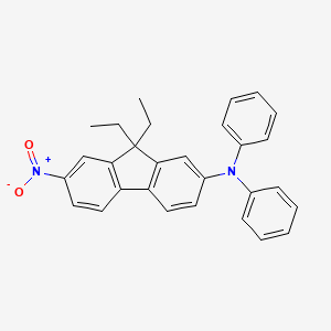 9,9-Diethyl-7-nitro-N,N-diphenyl-9H-fluoren-2-amine