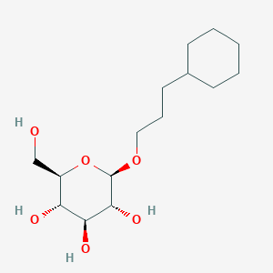 molecular formula C15H28O6 B1429081 3-Cyclohexylpropyl-b-D-glucopyranoside CAS No. 869541-00-4