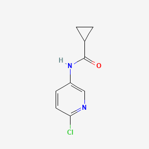 N-(6-Chloropyridin-3-yl)cyclopropanecarboxamide