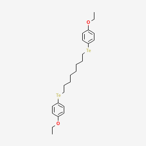 1-Ethoxy-4-[8-(4-ethoxyphenyl)tellanyloctyltellanyl]benzene