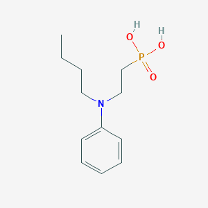 {2-[Butyl(phenyl)amino]ethyl}phosphonic acid