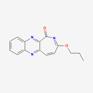 3-Propoxy-1H-azepino[3,4-B]quinoxalin-1-one