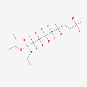 Triethoxy(1,1,2,2,3,3,4,4,5,5,8,8,8-tridecafluorooctyl)silane