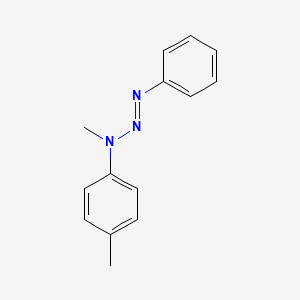 (1E)-3-Methyl-3-(4-methylphenyl)-1-phenyltriaz-1-ene