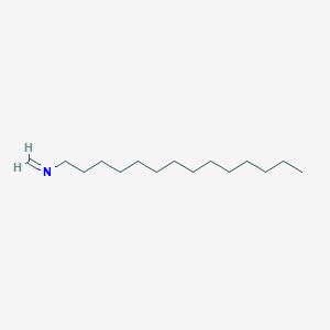 molecular formula C15H31N B14290951 N-Tetradecylmethanimine CAS No. 116208-65-2