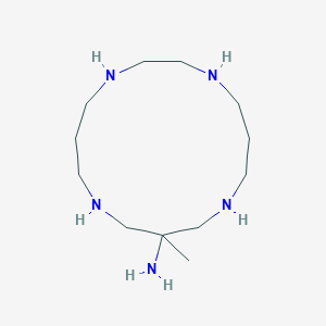 10-Methyl-1,4,8,12-tetraazacyclopentadecan-10-amine