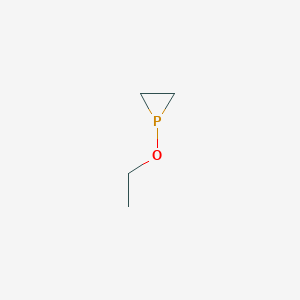 molecular formula C4H9OP B14290998 1-Ethoxyphosphirane CAS No. 126301-84-6