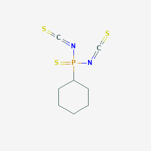 Cyclohexylphosphonothioic diisothiocyanate